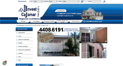 Desktop Screenshot of investcajamar.com.br