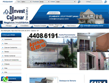 Tablet Screenshot of investcajamar.com.br